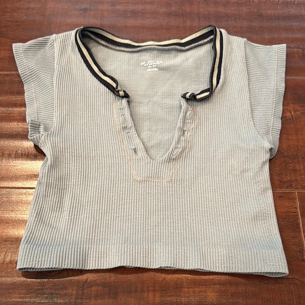 Urban Outfitters Out From Under Go For Gold Light blue Top XS/S Worn Once!